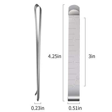 20 PCS Stainless Steel Hemming Clips - Ideal for Fabric Sewing Projects