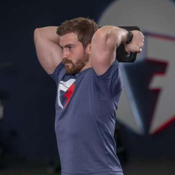 Titan Fitness 20 LB Cast Iron Ruck Weight Plate, Backpack Weight Training, Dual Wide Handles, Round Corners Smooth Edges, Ideal for Resistance Training, Strengthen Posture Stability