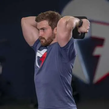 Titan Fitness 20 LB Cast Iron Ruck Weight Plate, Backpack Weight Training, Dual Wide Handles, Round Corners Smooth Edges, Ideal for Resistance Training, Strengthen Posture Stability