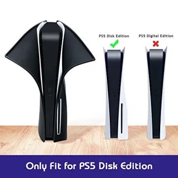 Mcbazel Silicone Skin Cover for PS5 Disk Edition Console