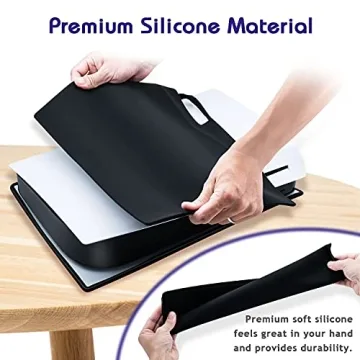 Mcbazel Silicone Skin Cover for PS5 Disk Edition Console