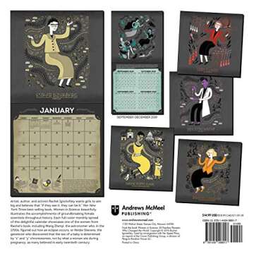 Women in Science 2020 Wall Calendar - Celebrate Science with Inspirational Women