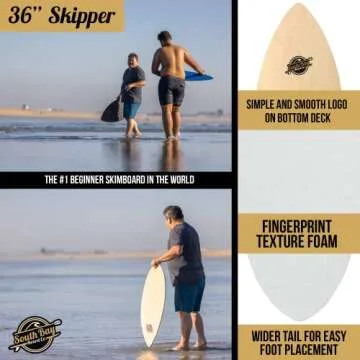 South Bay Board Co. Skipper Skimboard for Kids' Fun