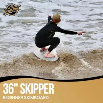 South Bay Board Co. Skipper Skimboard for Kids' Fun