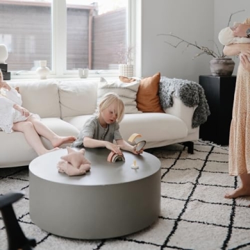 Mushie Rainbow Stacker Toy for Safe Play & Learning