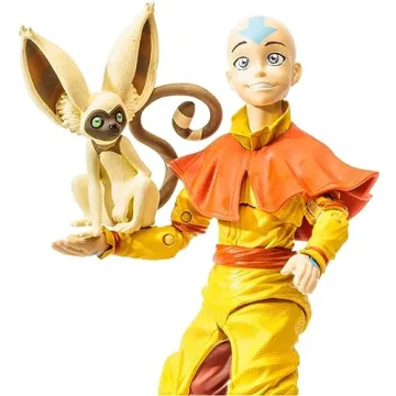 Aang Action Figure with Momo - Avatar Collector's Item