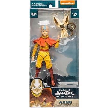 Aang Action Figure with Momo - Avatar Collector's Item