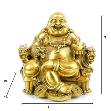 Fengshui Laughing Buddha Statue for Happiness and Luck