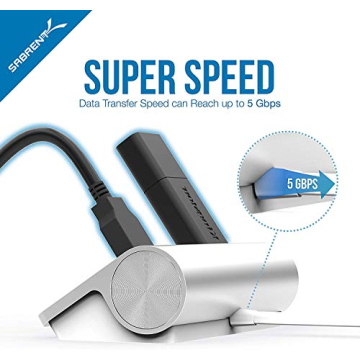 Sabrent USB 3.0 Hub with Multi Card Reader for Mac & PC