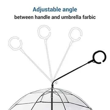 Petleso Umbrella for Small Dogs, Pet Umbrella for Dogs in Rainy Day with Adjustable Leash