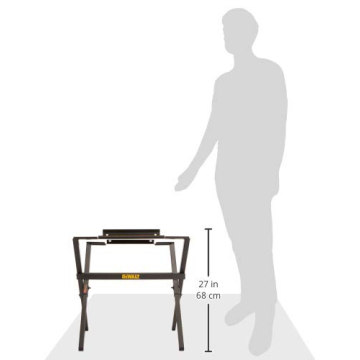 Portable DEWALT Table Saw Stand for Jobsite Work