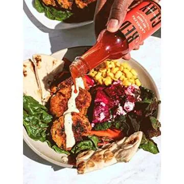 Red Clay Carolina Hot Sauce - Barrel-Aged Southern Hot Sauce in Red Clay Gift Box - Pequin & Cayenne Peppers, Chef-Crafted - Gluten Free, 0 Calories, 0 Carbs, Sugar Free - Keto Friendly - 5oz, 2pk