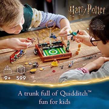 LEGO Harry Potter Quidditch Trunk 76416 Buildable Harry Potter Toy; Birthday Gift Idea for Kids Aged...