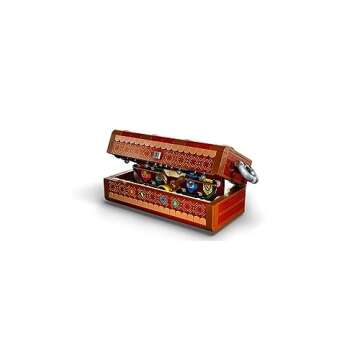 LEGO Harry Potter Quidditch Trunk 76416 Buildable Harry Potter Toy; Birthday Gift Idea for Kids Aged 9+; Open the Buildable Box to Reveal a Quidditch Playing Arena; Includes 4 Customizable Minifigures