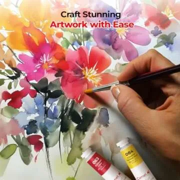 Camlin Kokuyo Artist's Water Color Box - 9ml Tubes, 18 Shades