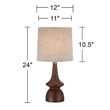 Stylish Mid Century Modern Table Lamps Set of 2