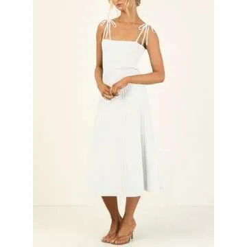 Stylish ARTFREE Ribbed Knit Maxi Dress for Summer