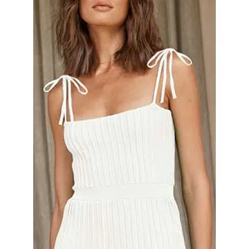 Stylish ARTFREE Ribbed Knit Maxi Dress for Summer