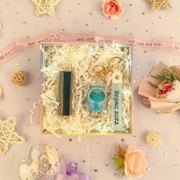 White Crinkle Cut Paper Shred Gift Box Filler Decoration