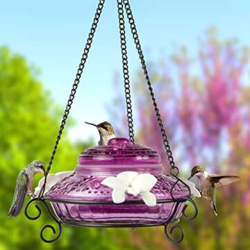 Nature's Way Antique Hummingbird Feeder - Top-Fill Design