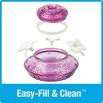 Nature's Way Antique Hummingbird Feeder - Top-Fill Design