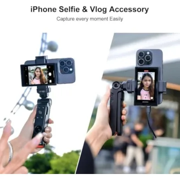 OmniMaster Phone Vlog Monitor - Magnetic Selfie Clip Screen