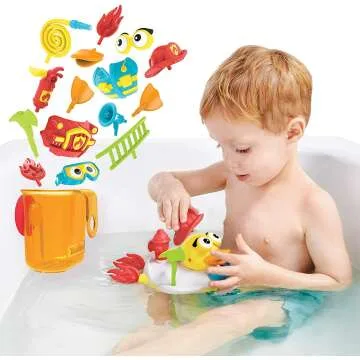 Yookidoo Jet Duck Bath Toy for 2+ Kids - Fun Learning!