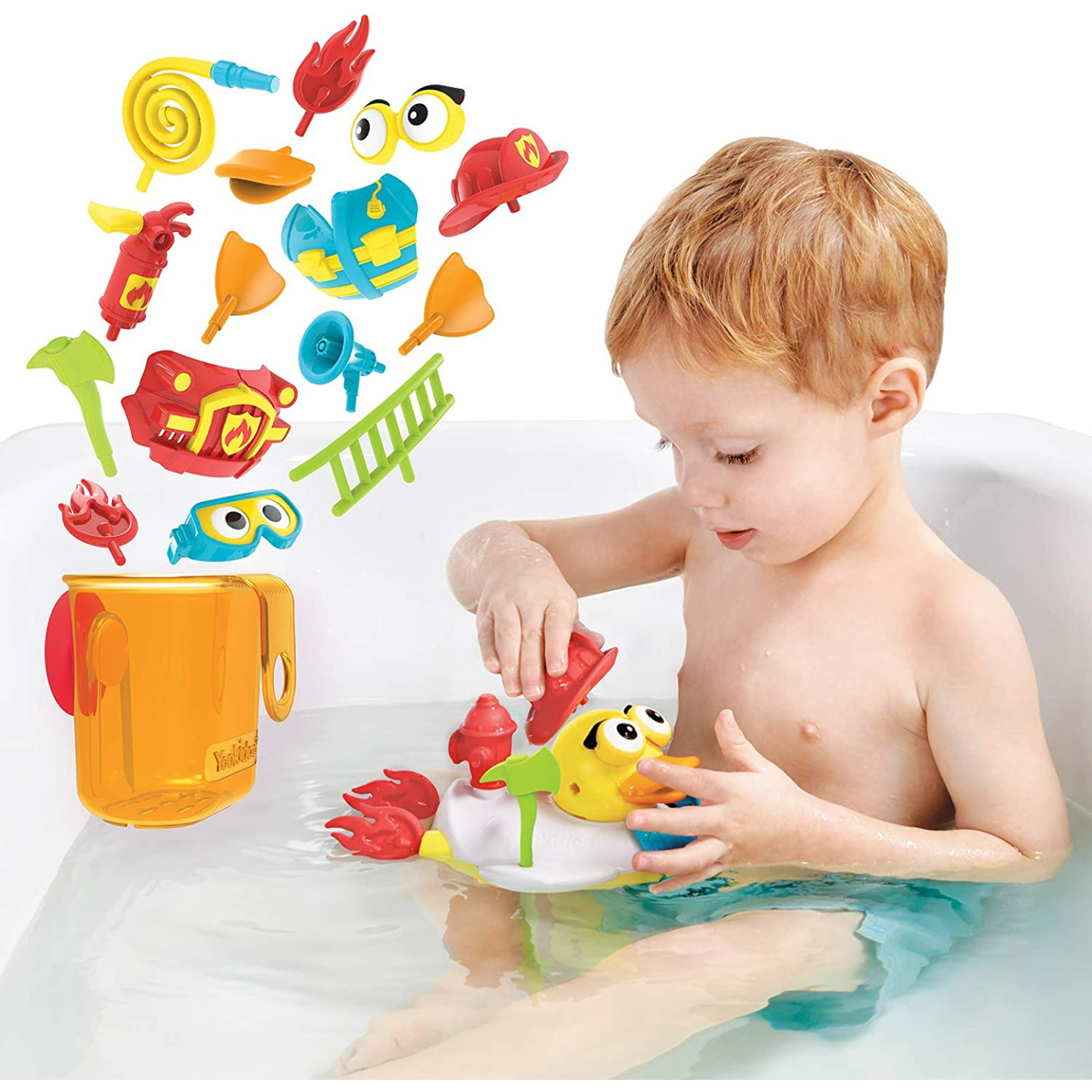 Yookidoo Jet Duck Bath Toy for 2+ Kids - Fun Learning!