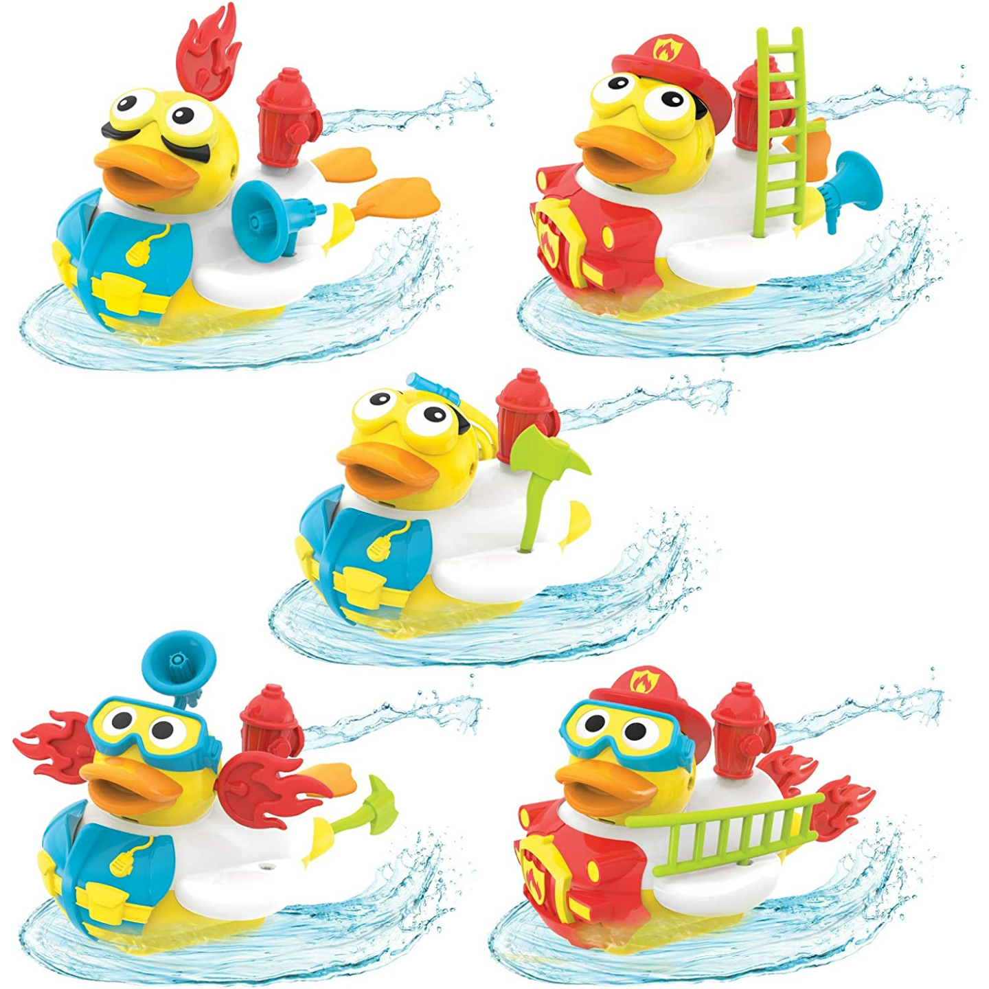 Yookidoo Jet Duck Bath Toy for 2+ Kids - Fun Learning!