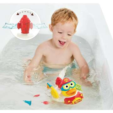 Yookidoo Jet Duck Bath Toy for 2+ Kids - Fun Learning!