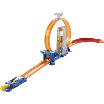 Hot Wheels Turbo Takeover Track Set - Amazon Exclusive