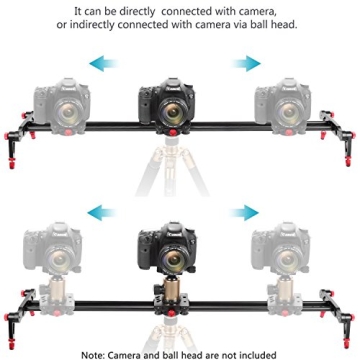 Neewer 100cm Camera Slider - Smooth Video Stabilizer