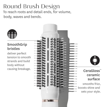 T3 AireBrush Round One-Step Hair Dryer Brush for Fast Drying
