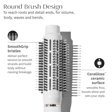 T3 AireBrush Round One-Step Hair Dryer Brush for Fast Drying