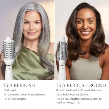 T3 AireBrush Round One-Step Hair Dryer Brush for Fast Drying