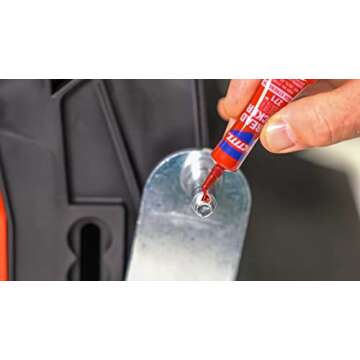 Loctite Threadlocker Red 271 - Permanent Thread Lock Glue for Nuts, Bolts, & Fasteners, High Strength Screw Glue to Prevent Loosening & Corrosion - 6 ml, 1 Pack