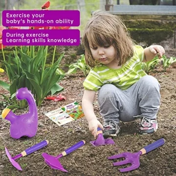 Qtioucp Kids Gardening Tools Set - Fun & Educational