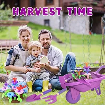 Qtioucp Kids Gardening Tools Set - Fun & Educational