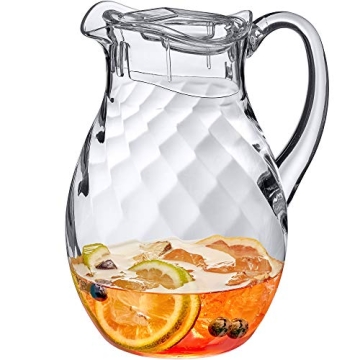 Amazing Abby Acrylic Pitcher - 72 oz with Lid