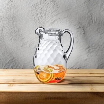 Amazing Abby Acrylic Pitcher - 72 oz with Lid