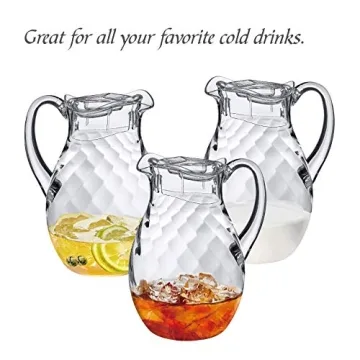 Amazing Abby Acrylic Pitcher - 72 oz with Lid