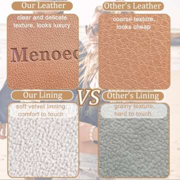 Menoeceus Travel Sunglasses Organizer Case Sunglass Travel Case Multiple Pairs Travel Glasses Case Eyeglasses Storage Holder Box 5 Slot for Women Men