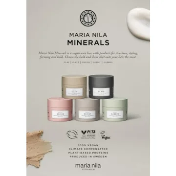 Maria Nila Gabbro Hair Wax - Strong Hold & Vegan Formula