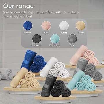 Ariv Premium Soft Bath Towels - Perfect for Sensitive Skin