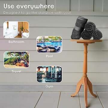 Ariv Premium Soft Bath Towels - Perfect for Sensitive Skin