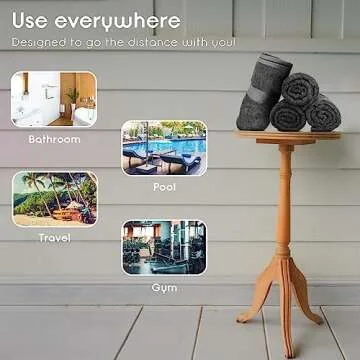 Ariv Premium Soft Bath Towels - Perfect for Sensitive Skin