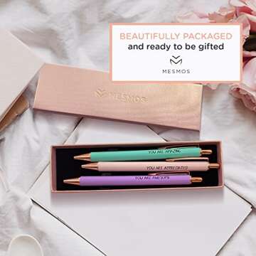 MESMOS Pastel Pen & Daily Planner - Boost Productivity & Organization