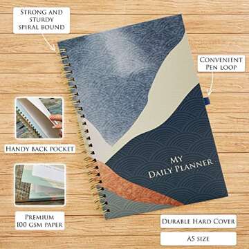 MESMOS Pastel Pen & Daily Planner - Boost Productivity & Organization