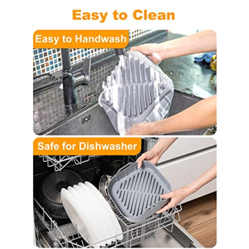 Durable SMARTAKE Air Fryer Silicone Liner - Easy Clean