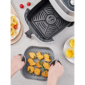 Durable SMARTAKE Air Fryer Silicone Liner - Easy Clean